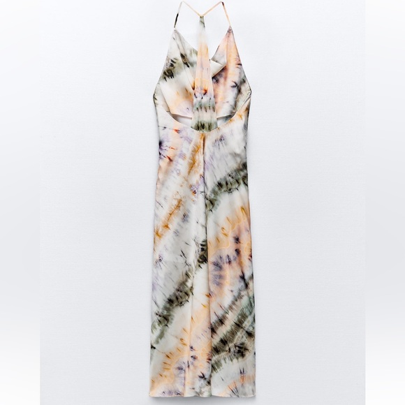 ZARA TIE DYE PRINT DRESS - Picture 2 of 4